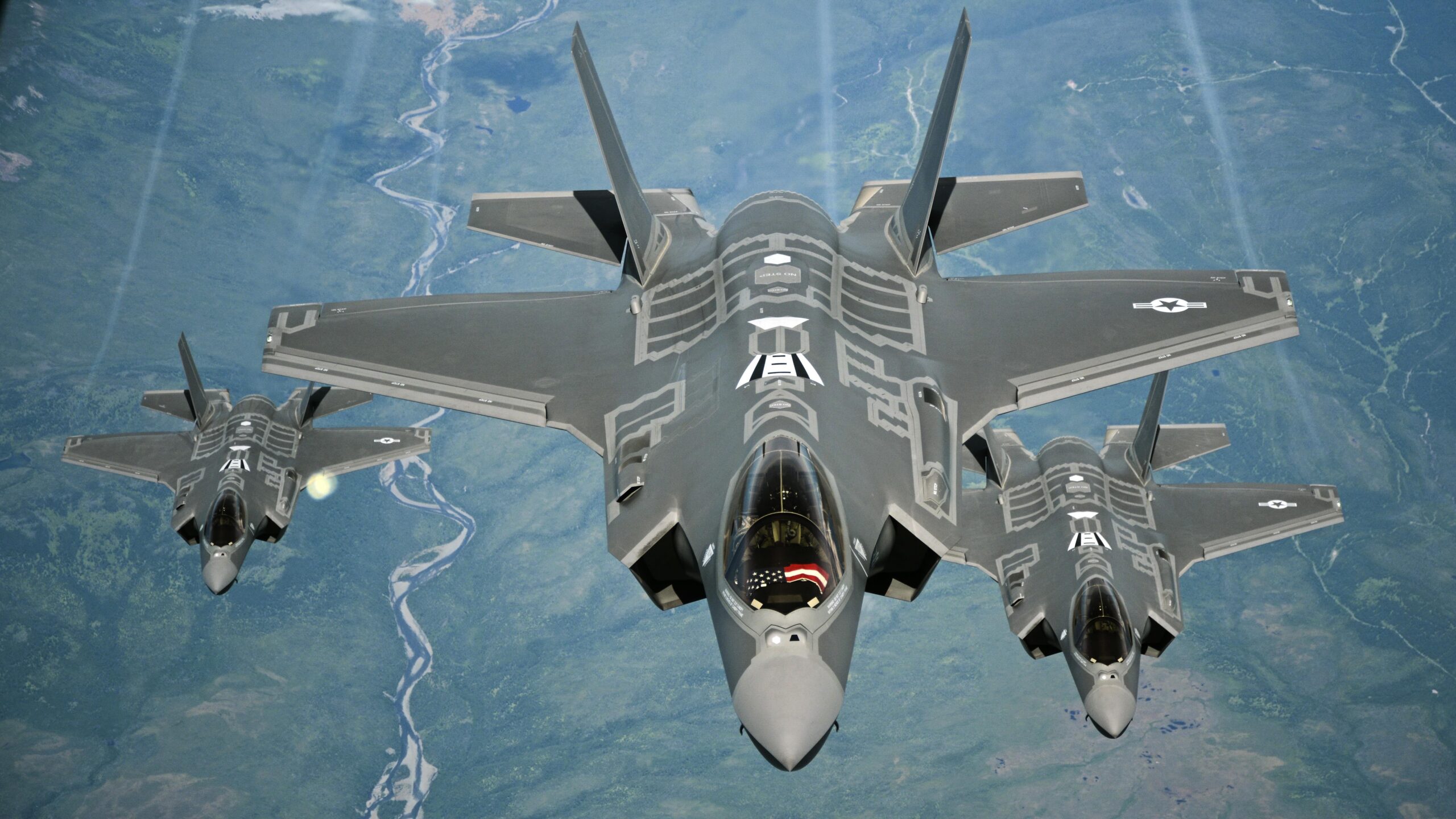 70 ARS Refuels F-35As