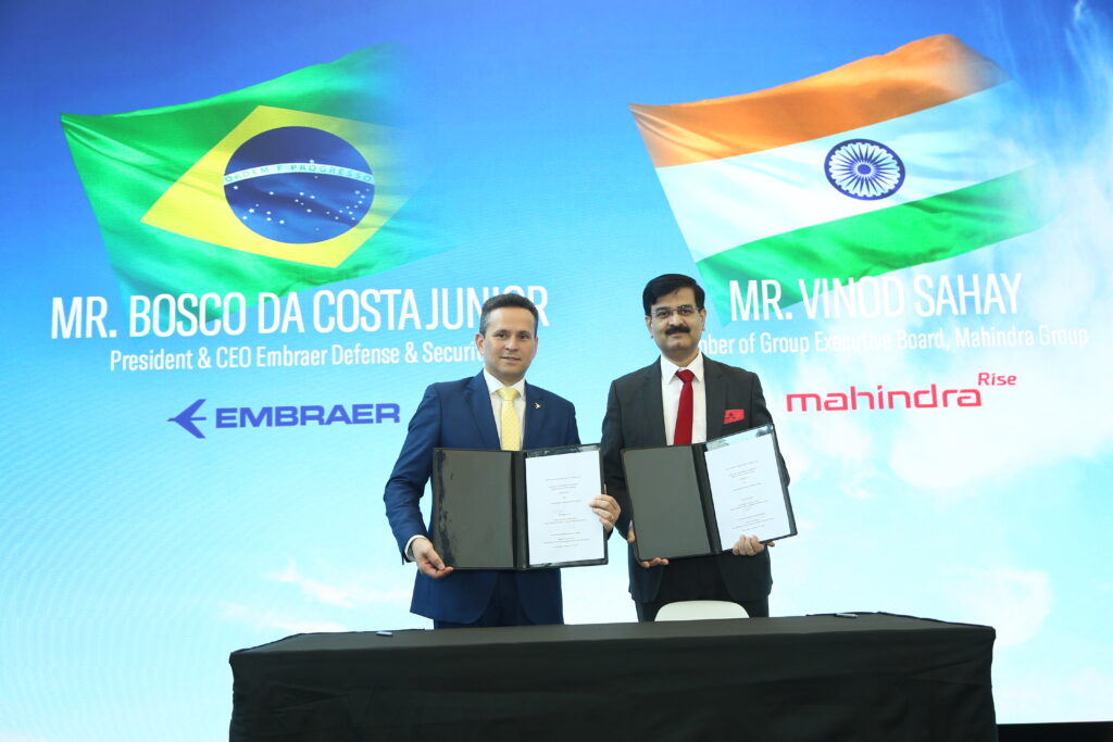 Embraer and Mahindra Group Forge Strategic Alliance to Introduce the C-390 Millennium to India