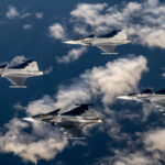 Gripen_E_-_4_ship-2001